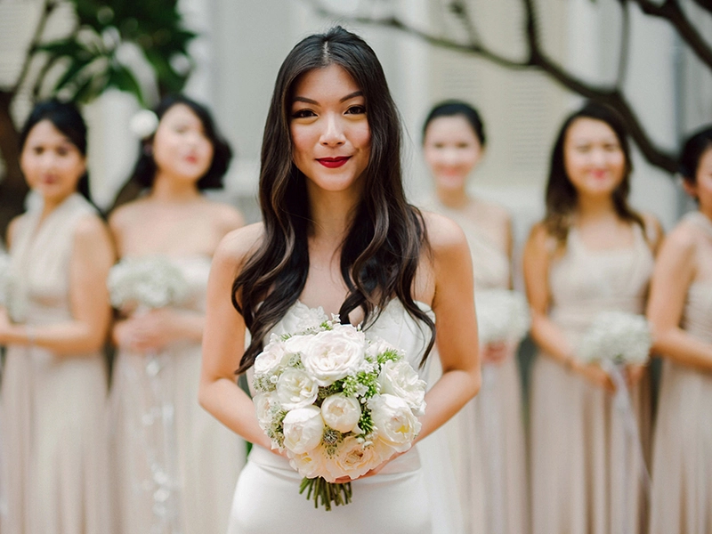 An Elegantly Glamorous Wedding in Singapore