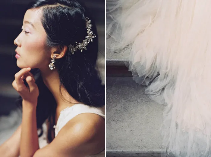 Georgine Comb – Enchanted Atelier By Liv Hart Fall 2015 Collection. Photo by Laura Gordon Photography. theweddingnotebook.com
