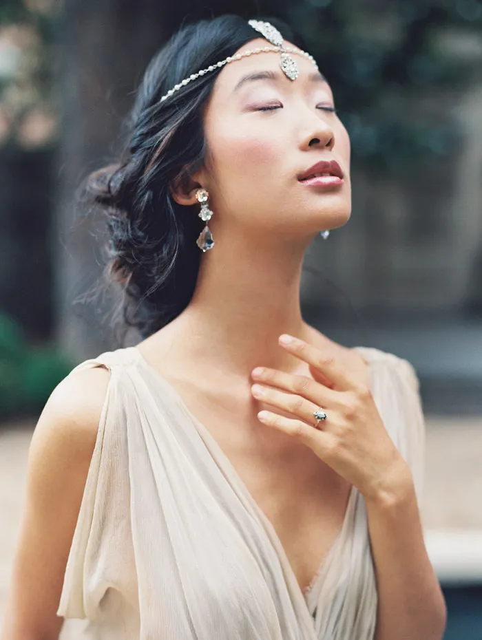 Yvette – Enchanted Atelier By Liv Hart Fall 2015 Collection. Photo by Laura Gordon Photography. theweddingnotebook.com