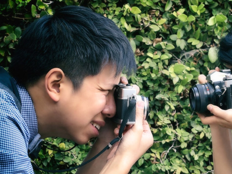 Engagement Photos Taken With Self-Timer Function
