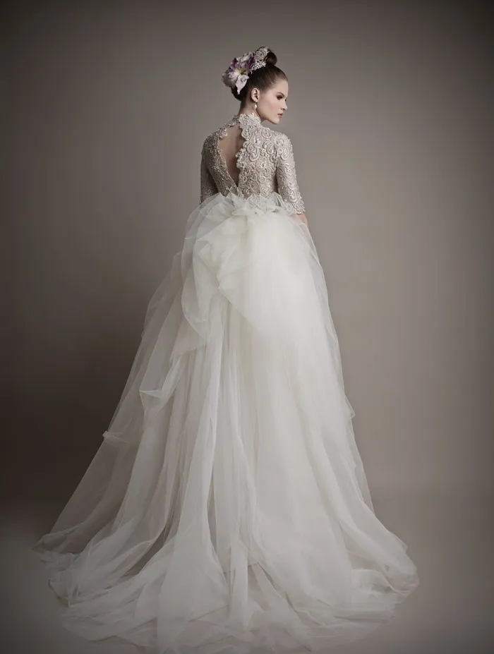 Wilhelmina – Ersa Atelier 2015 Collection. theweddingnotebook.com