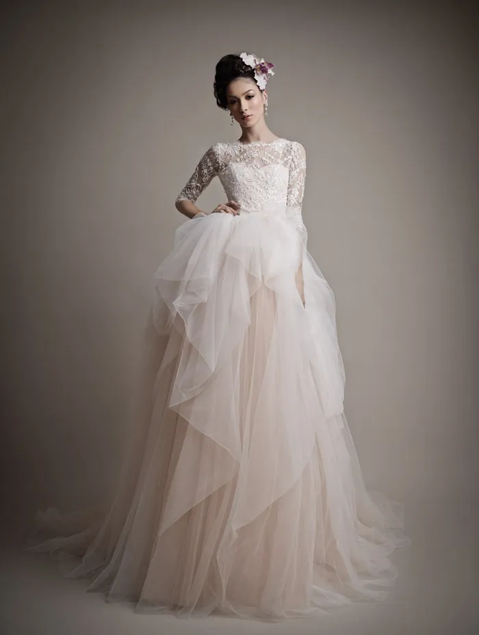 Amina - Ersa Atelier 2015 Collection. theweddingnotebook.com