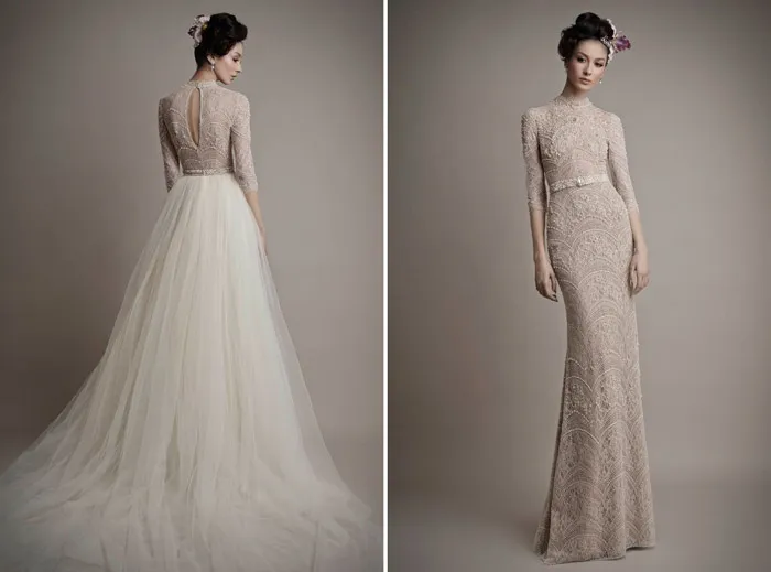 Eirene - Ersa Atelier 2015 Collection. theweddingnotebook.com