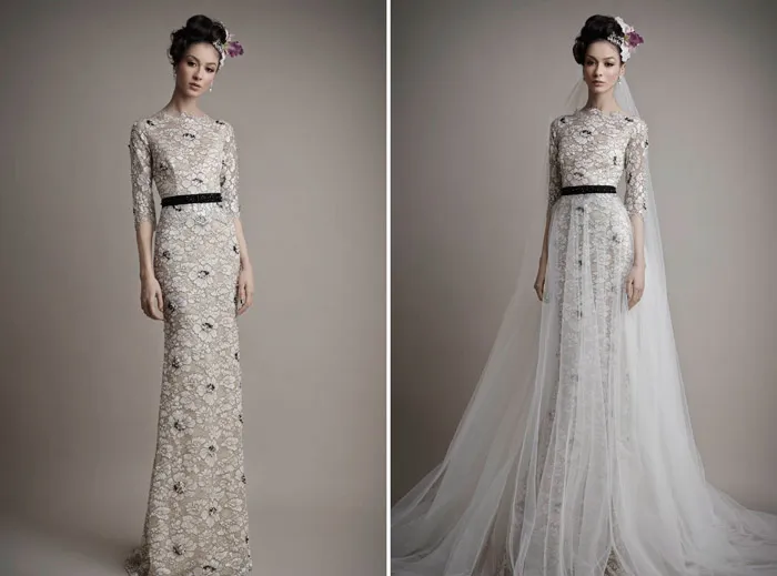 Kahina - Ersa Atelier 2015 Collection. theweddingnotebook.com