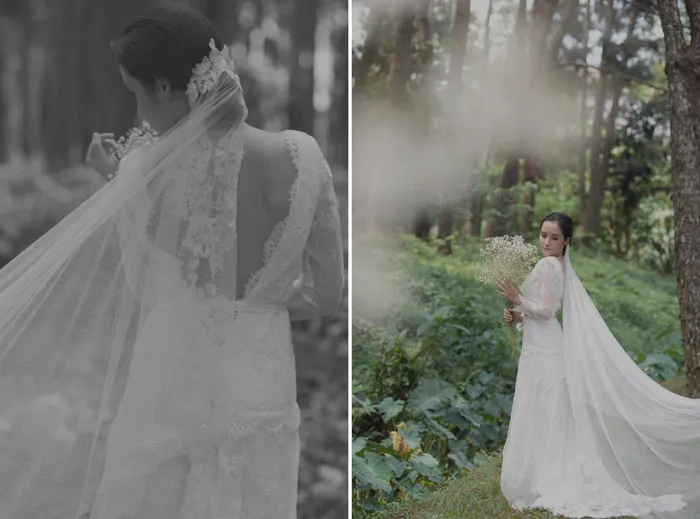 Photo by Siew Kay / Hair and Makeup by Aivy Yong Bridal Makeup Studio. theweddingnotebook.com
