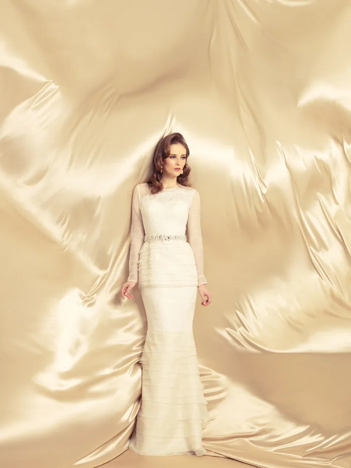 Innai Red – Ethereal Whites Collection. theweddingnotebook.com