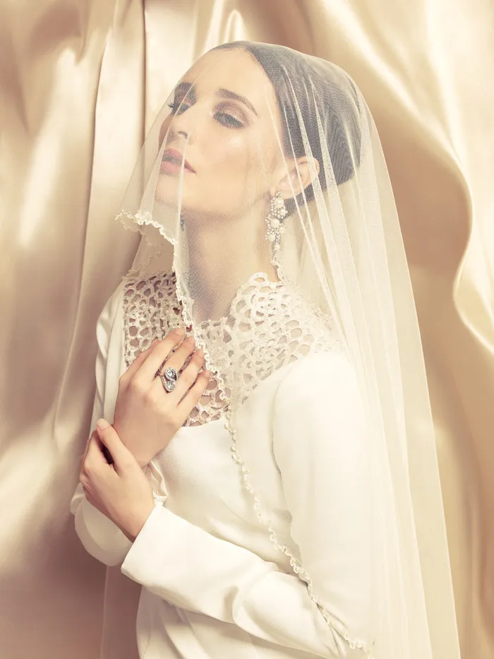 Innai Red – Ethereal Whites Collection. theweddingnotebook.com