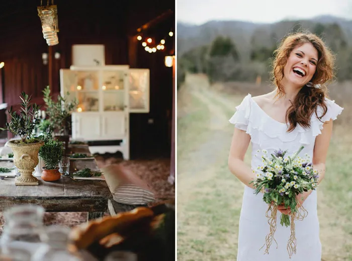 Photography by Kristyn Hogan. Styling by Cedarwood Weddings. theweddingnotebook.com