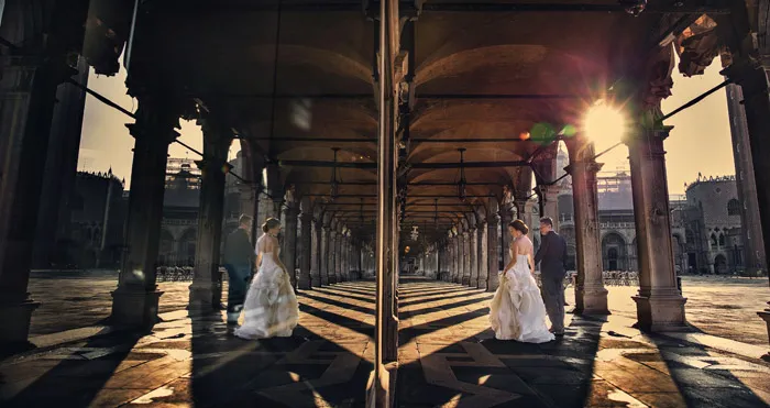 Destination bridal portraits. Photo by Kennfoo Weddings. theweddingnotebook.com