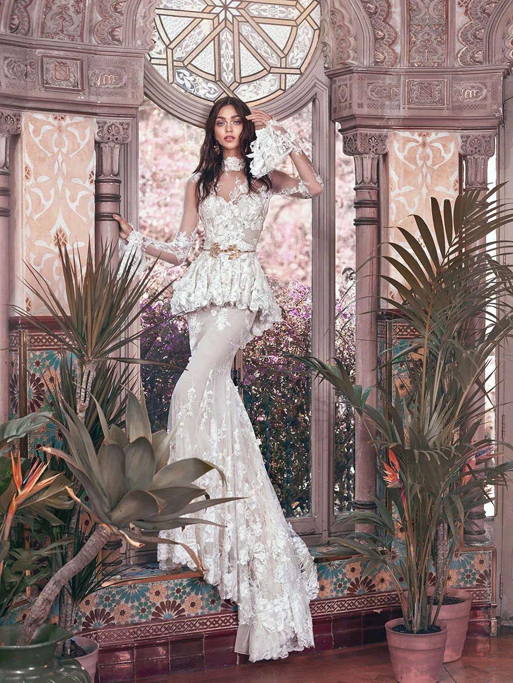 Tesla - Galia Lahav Spring 2018 Collection. theweddingnotebook.com