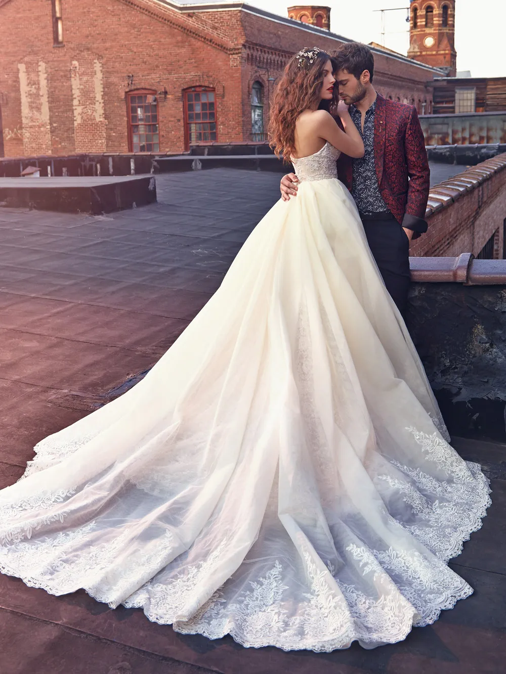 Crystal – Galia Lahav Spring 2016 Bridal Collection. theweddingnotebook.com