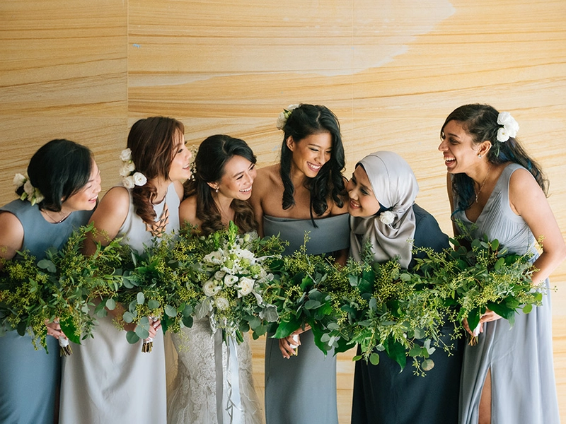 Garden Themed Indoor Wedding at Grand Hyatt Kuala Lumpur
