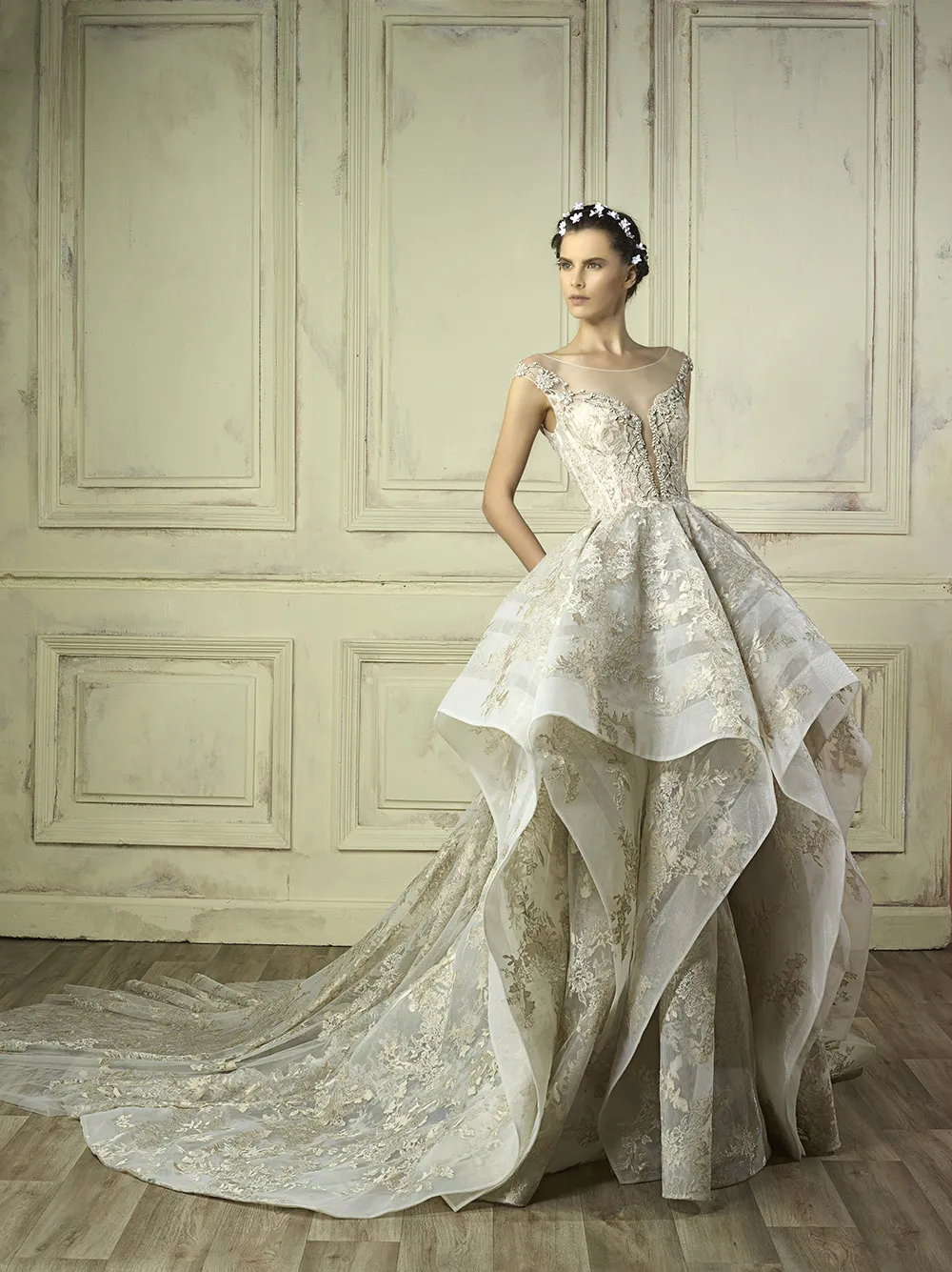 Gemy Maalouf 2018 Bridal Collection. theweddingnotebook.com