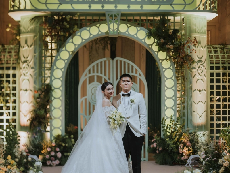 Gilded Emerald Wedding at St. Regis Kuala Lumpur