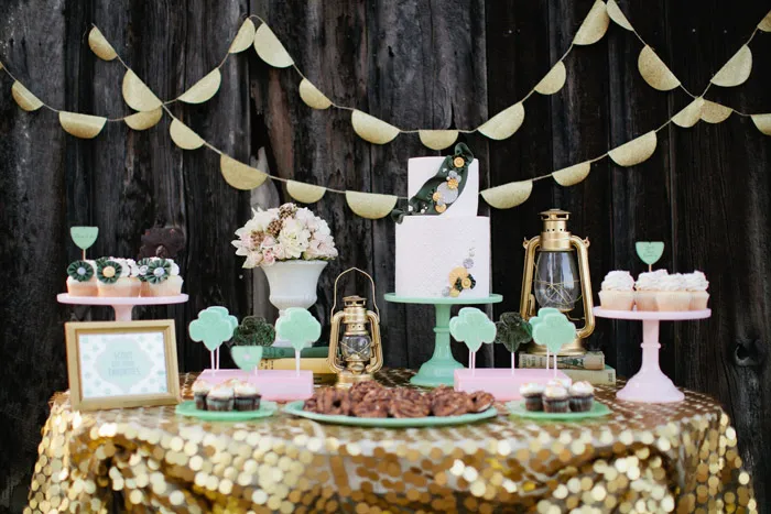 Bridal shower party. Beau &amp; Arrow Events. Photo by Swoon by Katie. theweddingnotebook.com