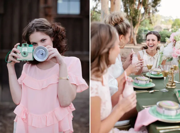Bridal shower ideas. Beau &amp; Arrow Events. Photo by Swoon by Katie. theweddingnotebook.com