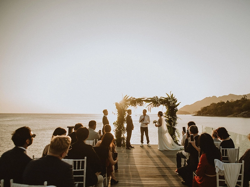 Gorgeous Ocean Wedding at The Ritz-Carlton Langkawi