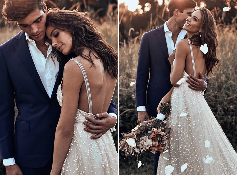 Menha - Grace Loves Lace 2018 Bridal Collection. theweddingnotebook.com