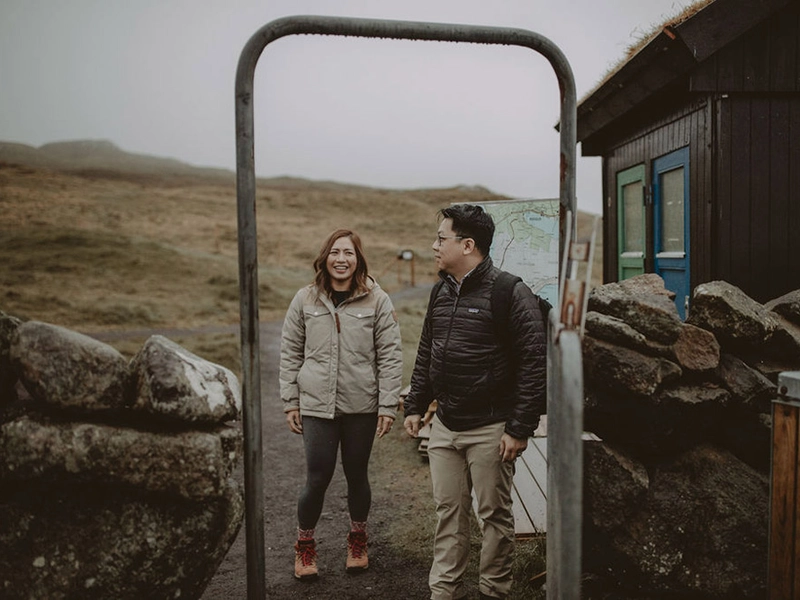Hello, Adventure: Bridal Portraits at Faroe Islands, Denmark