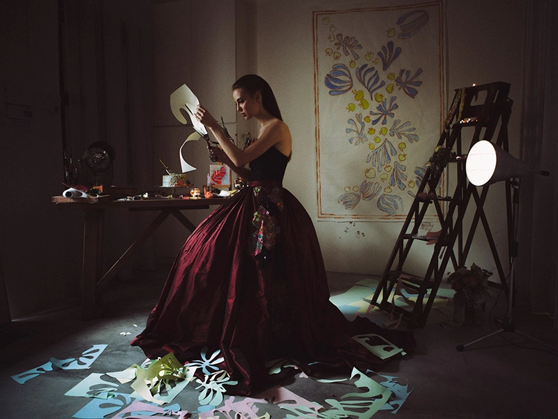 High Fashion Meets Fine Art In Conceptual Photoshoot