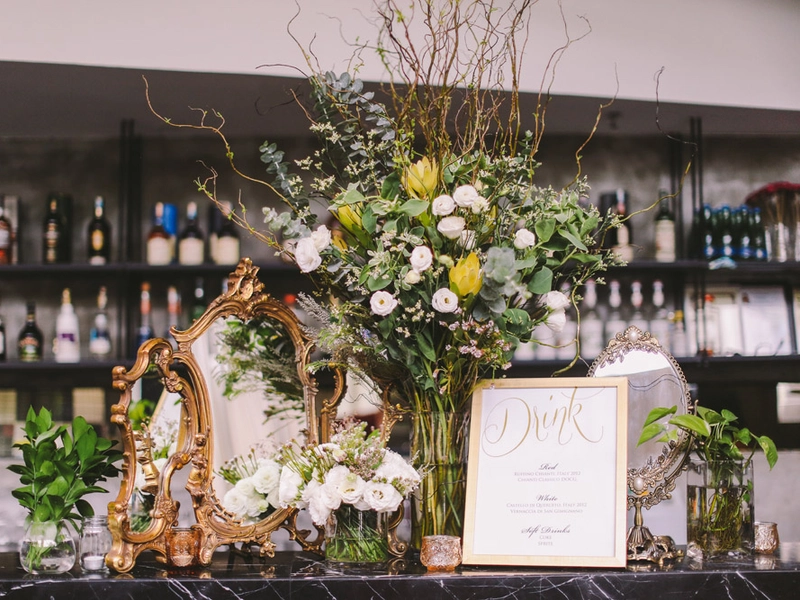 Indoor Garden Wedding At Pietro Ristorante Italiano