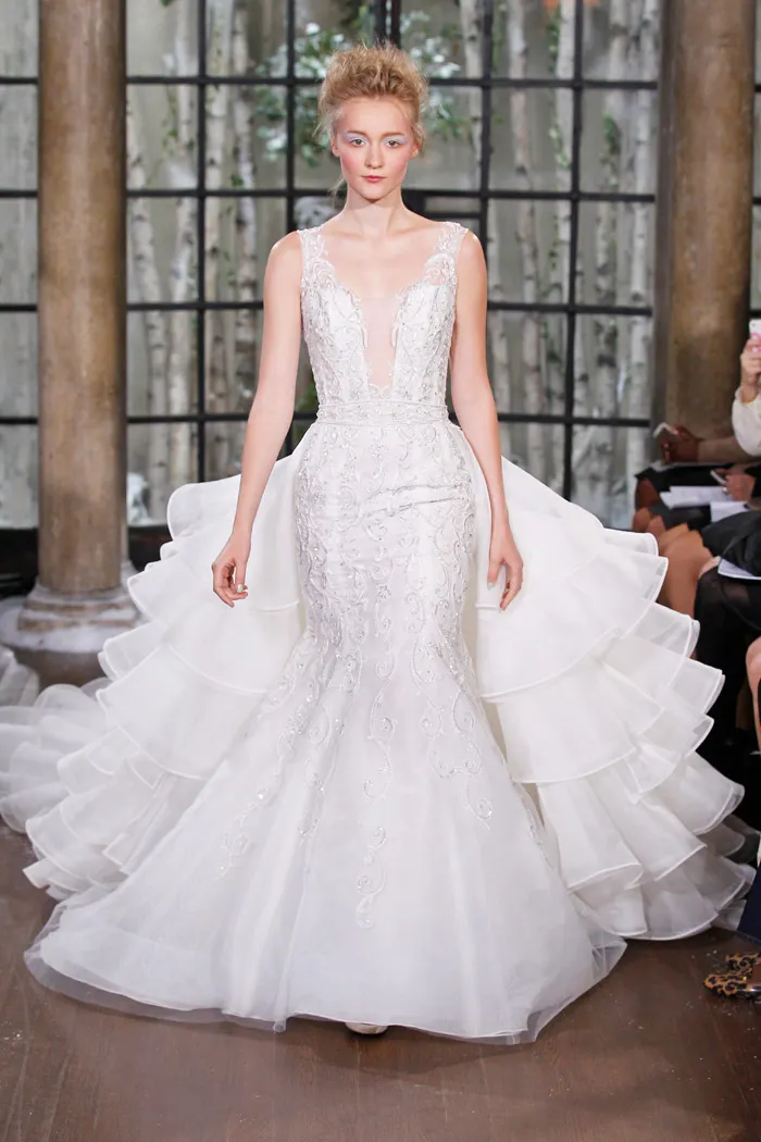 SALERNO – Ines Di Santo Fall 2015 Collection. theweddingnotebook.com