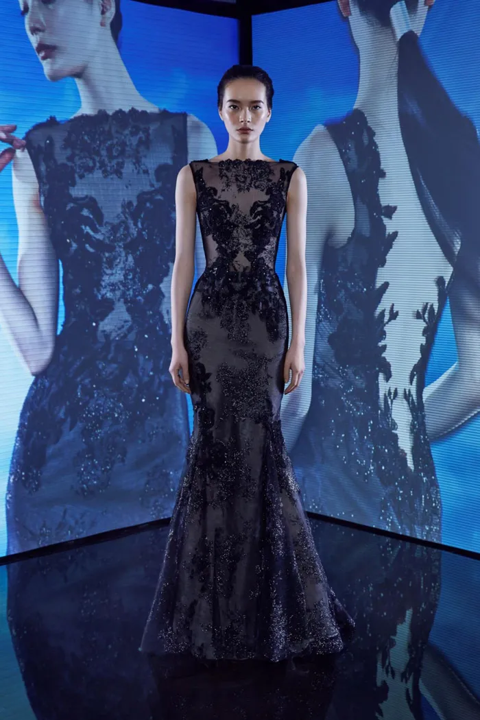 Ines Di Santo Fall 2015 Eveningwear. theweddingnotebook.com