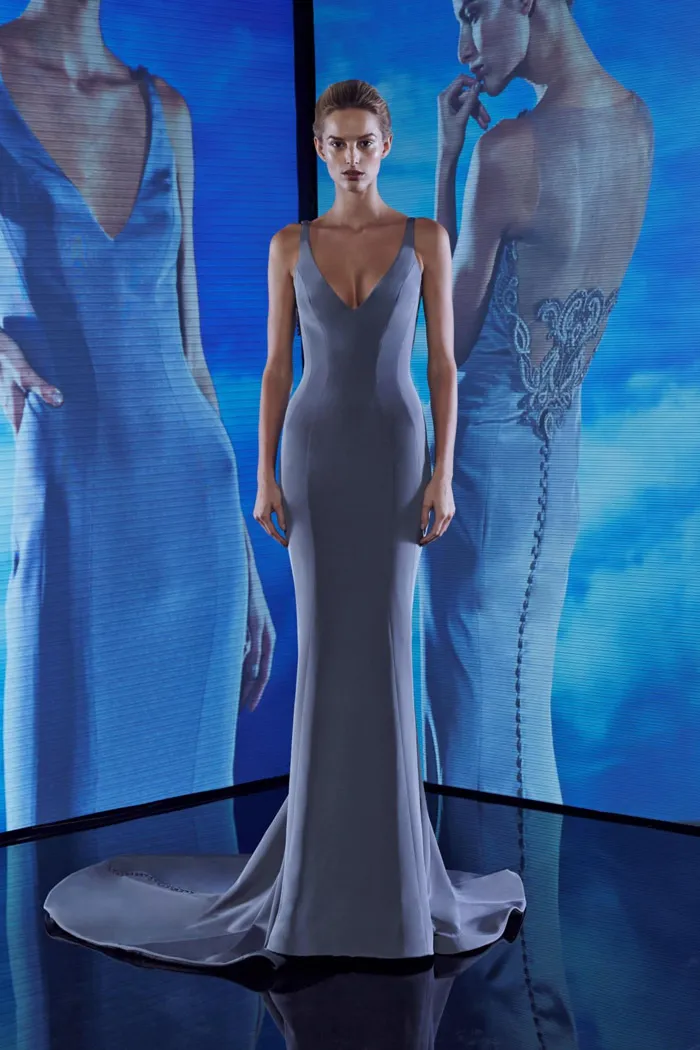 Ines Di Santo Fall 2015 Eveningwear. theweddingnotebook.com