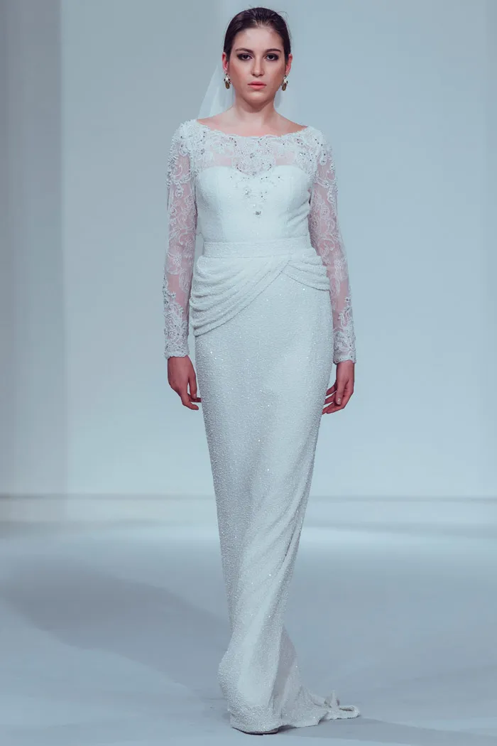 Photo by Funkydali/WAF. Innai Red 2015 Bridal Collection. theweddingnotebook.com