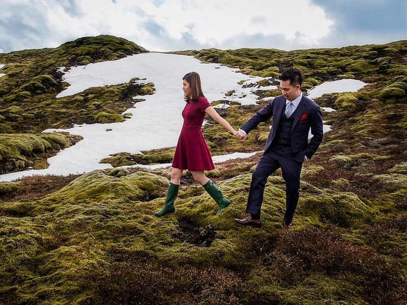 Inspiring, Incredible And Intoxicating Bridal Portraits In Iceland
