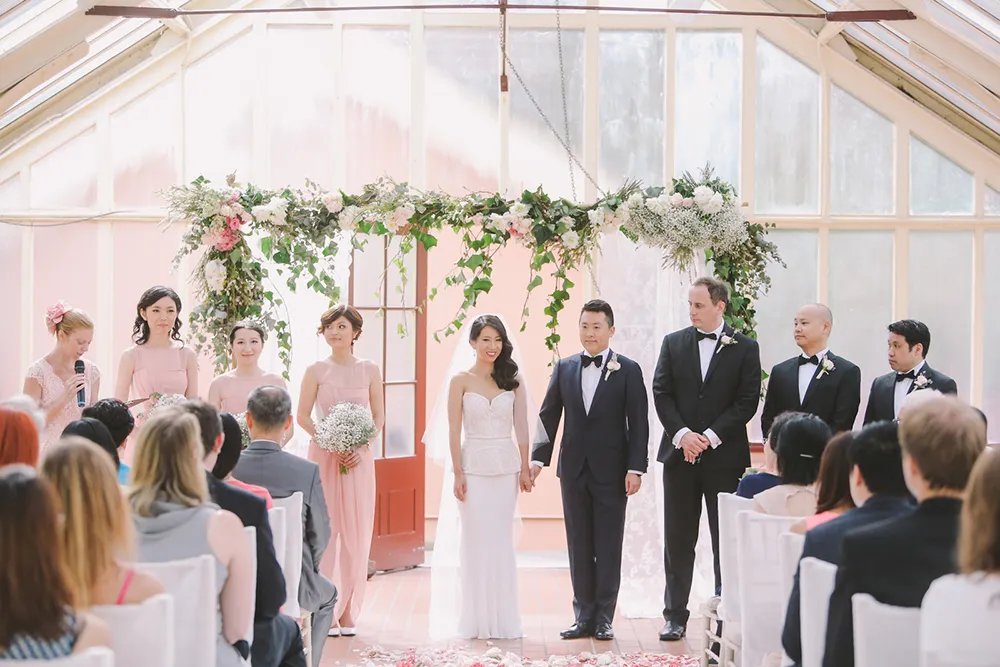 Photo by Jenny Sun Photography. theweddingnotebook.com