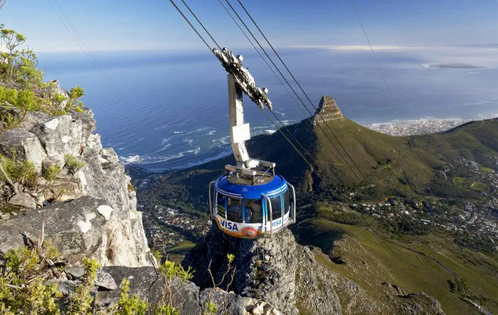 Table Mountain, South Africa. Honeymoon itimerary for South Africa. theweddingnotebook.com