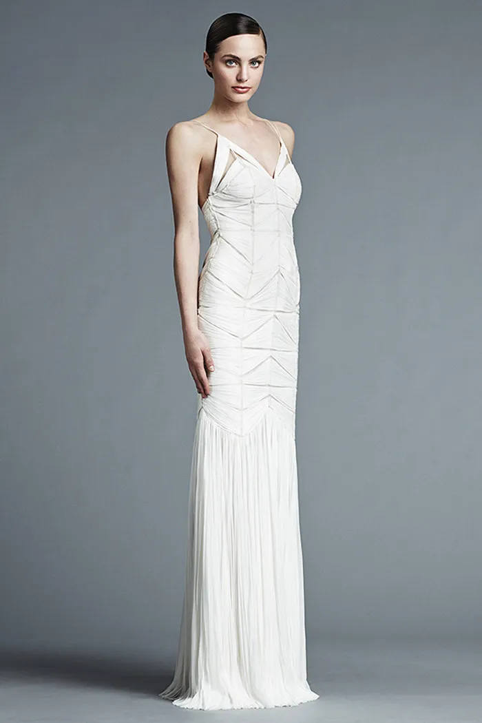 Marine – J. Mendel Bridal 2015 Collection. theweddingnotebook.com