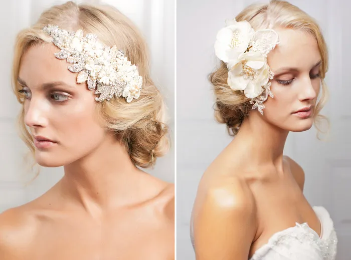 MARLENE &amp; ROSE – Jannie Baltzer 2013 Bridal Headpiece Collection. theweddingnotebook.com