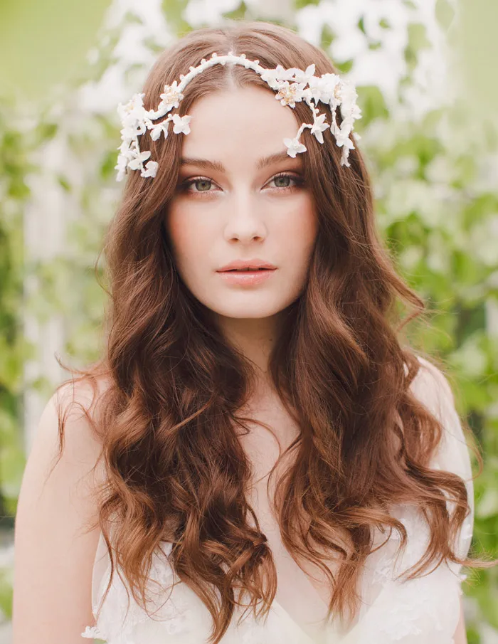 Jannie Baltzer Couture Headpieces 2014 Collection. theweddingnotebook.com