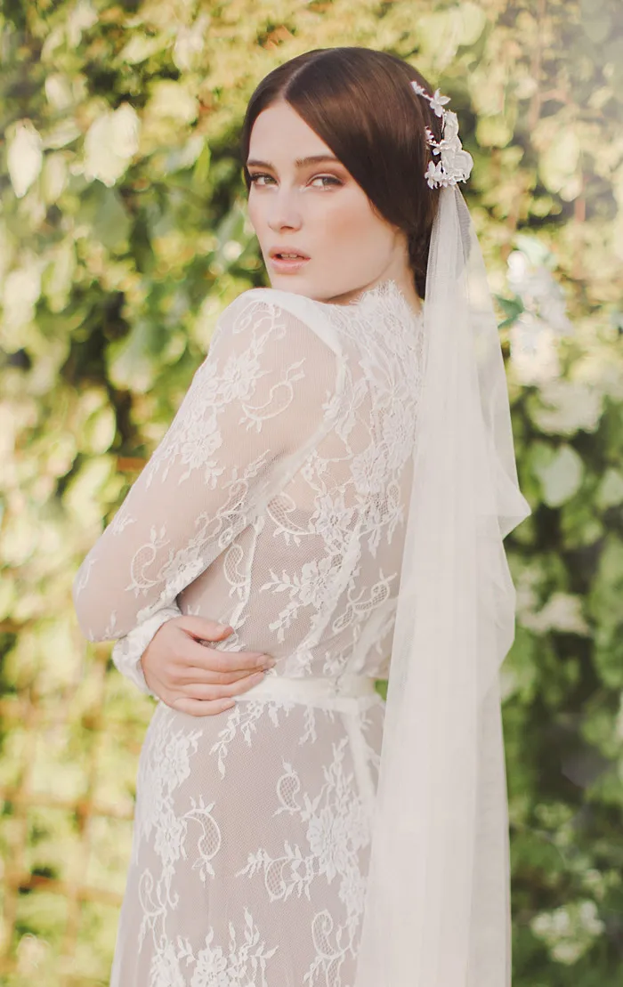 Jannie Baltzer Couture Headpieces 2014 Collection. theweddingnotebook.com