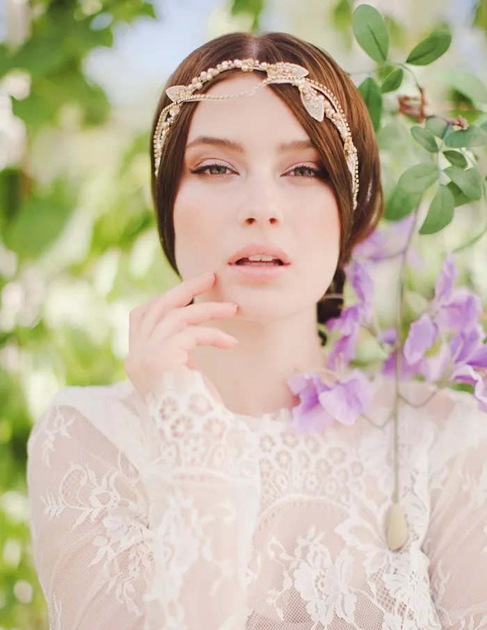 Jannie Baltzer Couture Headpieces 2014 Collection. theweddingnotebook.com
