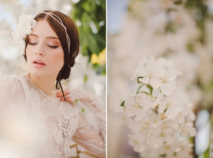 Jannie Baltzer Couture Headpieces 2014 Collection. theweddingnotebook.com