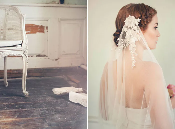 Joy Veil – Jannie Baltzer Couture Headpieces 2015 Collection. theweddingnotebook.com