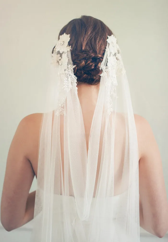 Joy Veil – Jannie Baltzer Couture Headpieces 2015 Collection. theweddingnotebook.com