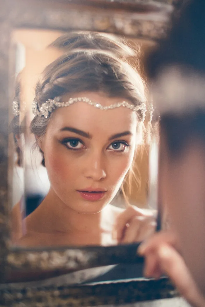 Petra – Jannie Baltzer Couture Headpieces 2015 Collection. theweddingnotebook.com
