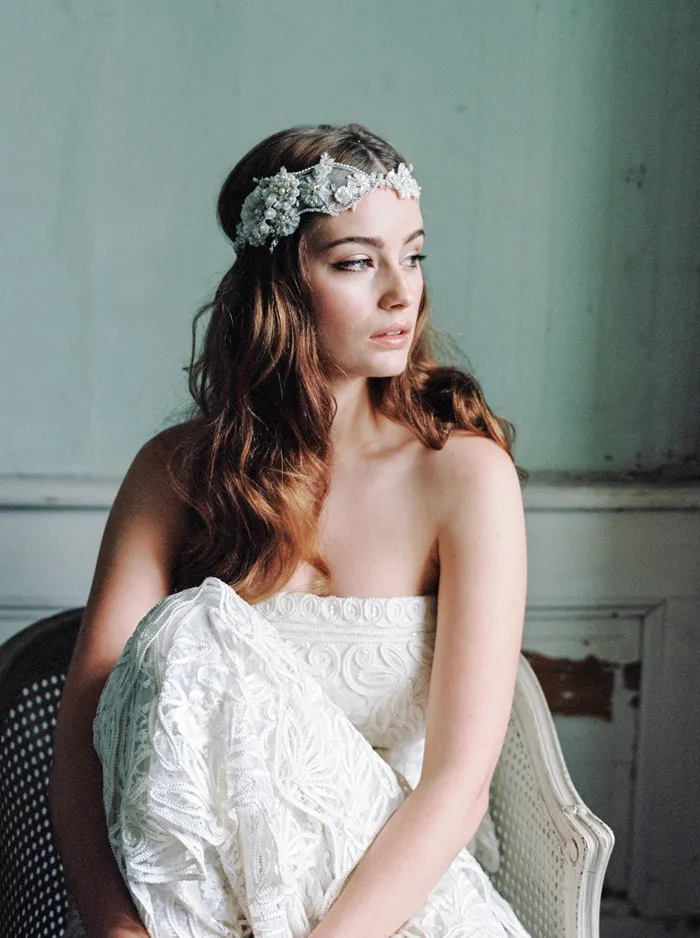 Cornelia – Jannie Baltzer Couture Headpieces 2015 Collection. theweddingnotebook.com