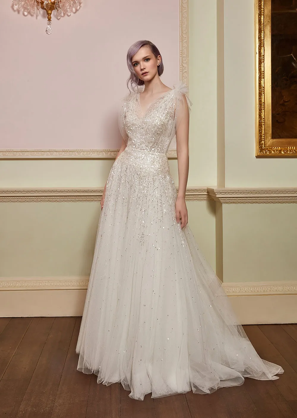 Cosmic - Jenny Packham 2018 Bridal Collection. theweddingnotebook.com