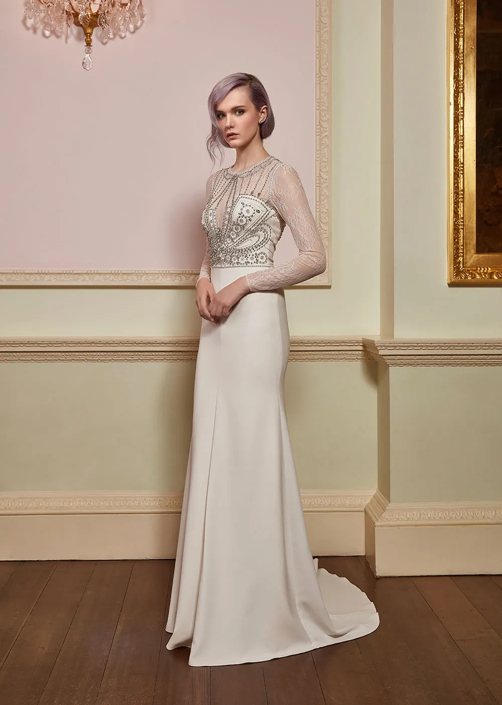 Serenity - Jenny Packham 2018 Bridal Collection. theweddingnotebook.com