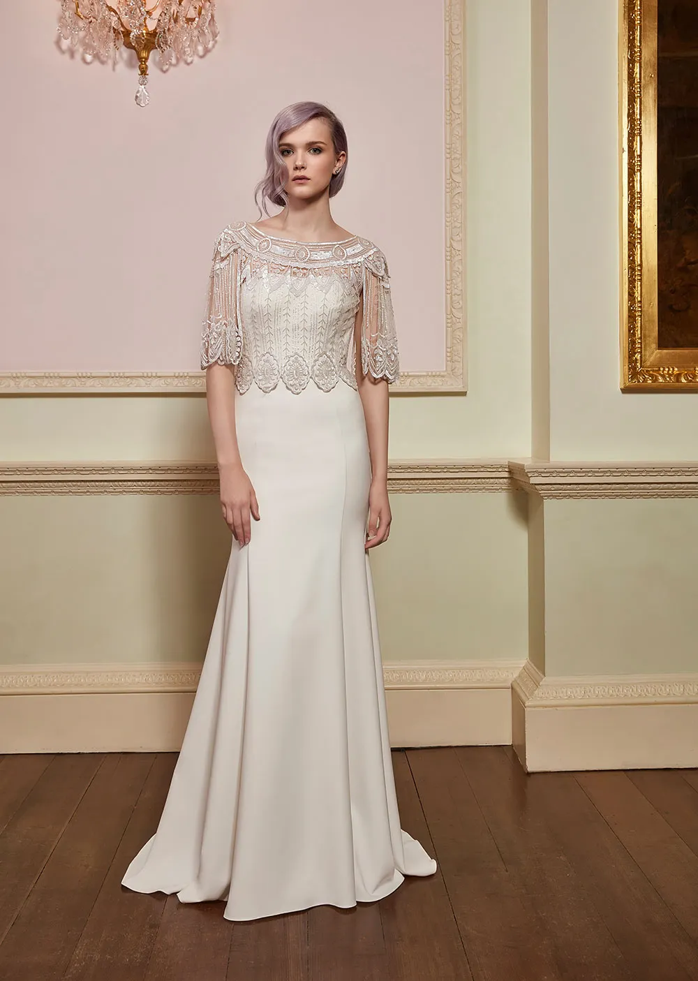 Unity &amp; Serene - Jenny Packham 2018 Bridal Collection. theweddingnotebook.com