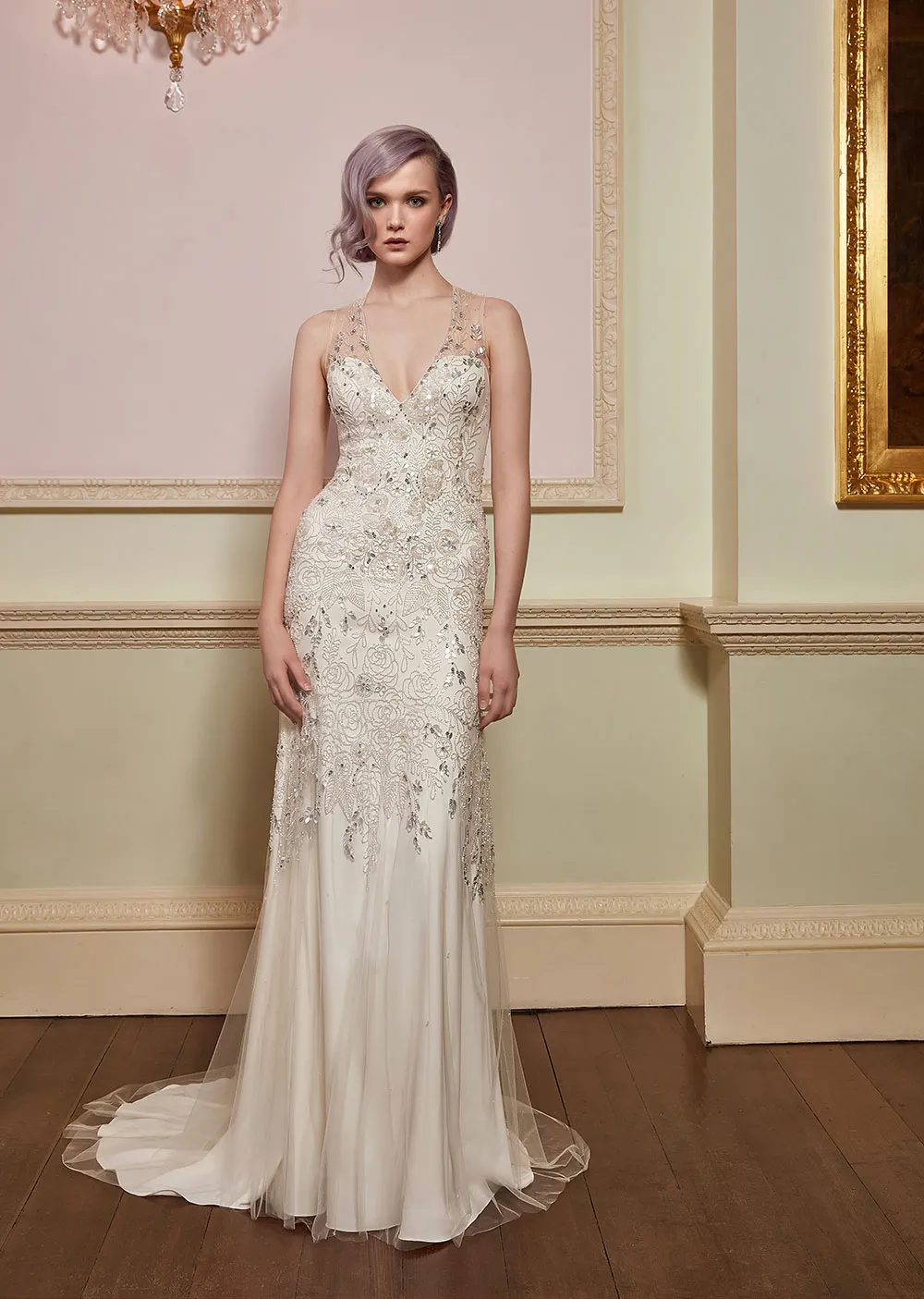 Blythe - Jenny Packham 2018 Bridal Collection. theweddingnotebook.com