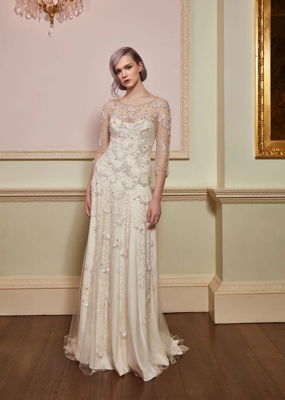 Freedom Ivory - Jenny Packham 2018 Bridal Collection. theweddingnotebook.com