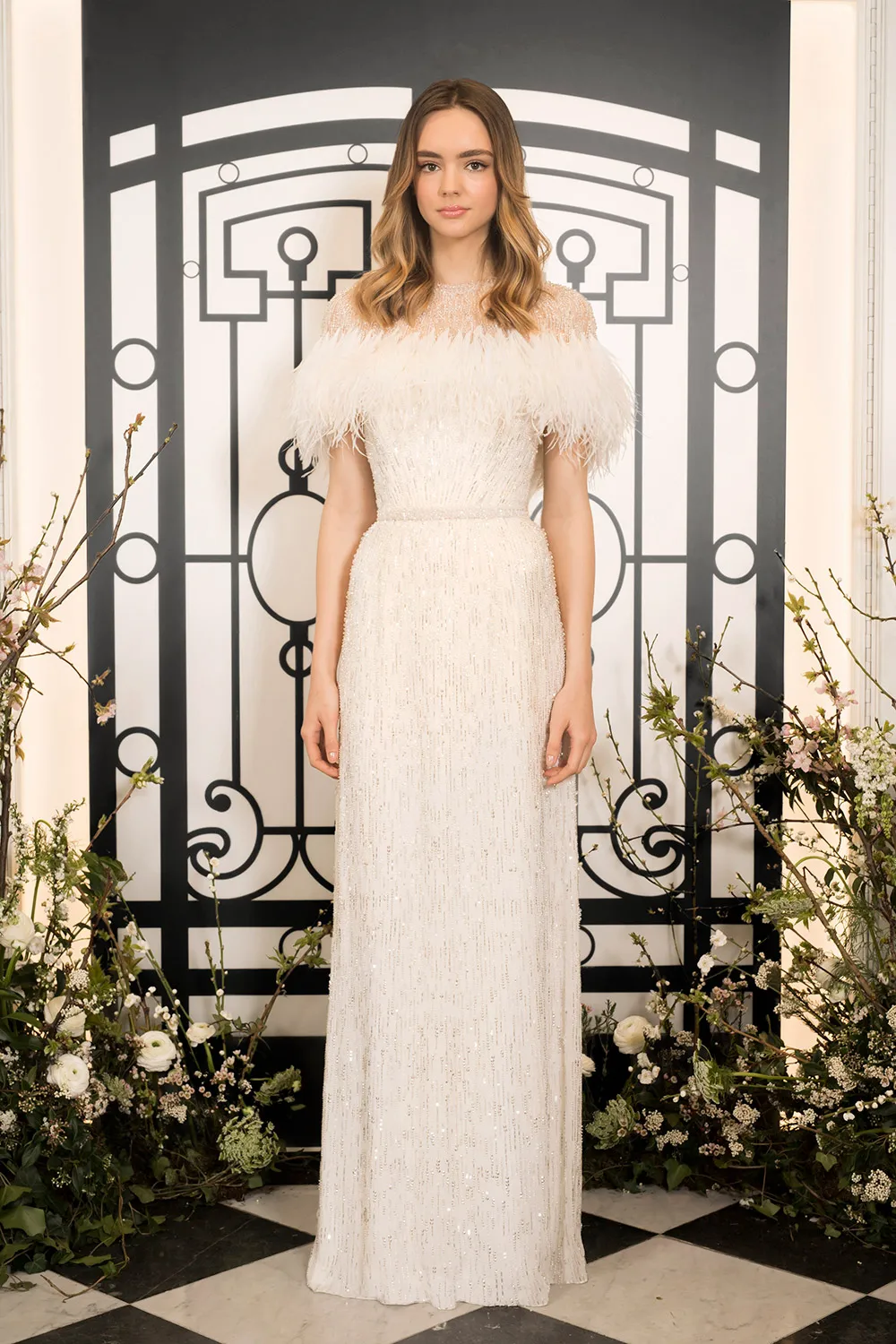 Bianca &amp; Jagger - Jenny Packham 2020 Bridal Collection. theweddingnotebook.com