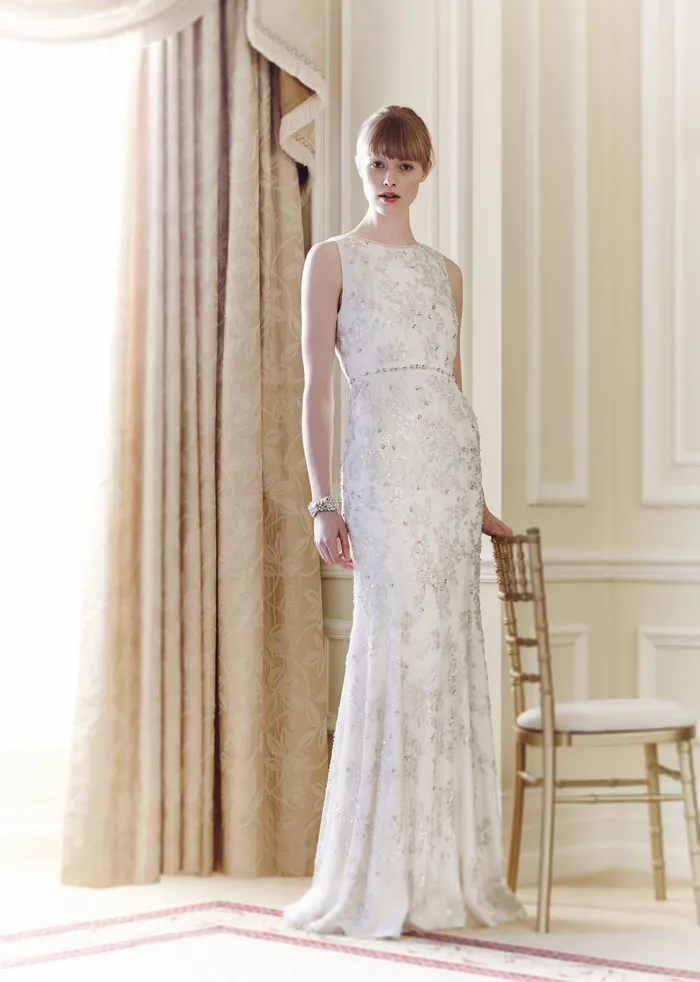 Jean – Jenny Packham Spring 2014 Collection. theweddingnotebook.com