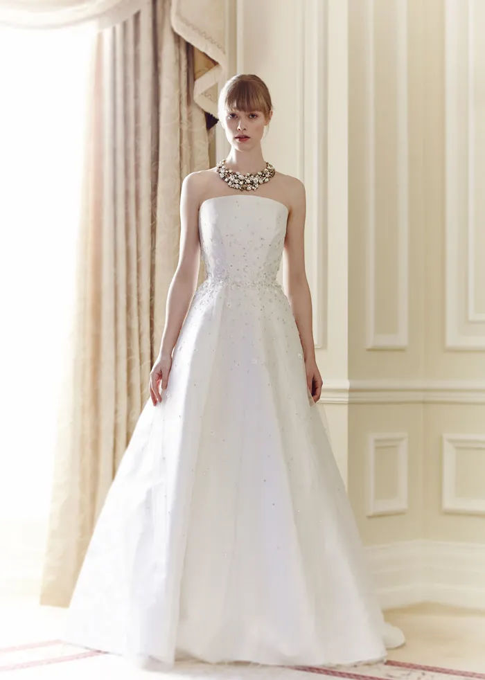 Minnie – Jenny Packham Spring 2014 Collection. theweddingnotebook.com